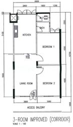 Blk 1 Haig Road (Geylang), HDB 3 Rooms #526838891